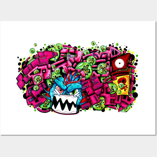 Poison Jam Wall Art by paintchips